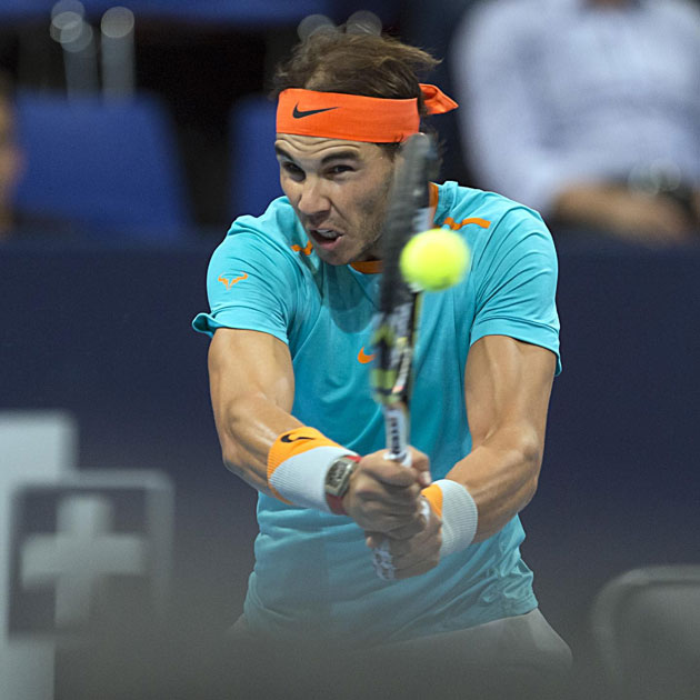 Rafael Nadal vs Pierre-Hugues Herbert ATP Basilea 2014 Pict. 2