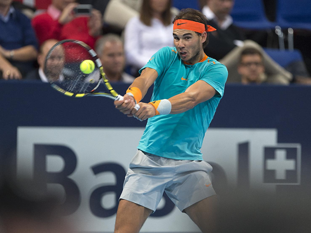 Rafael Nadal vs Pierre-Hugues Herbert ATP Basilea 2014 Pict. 4