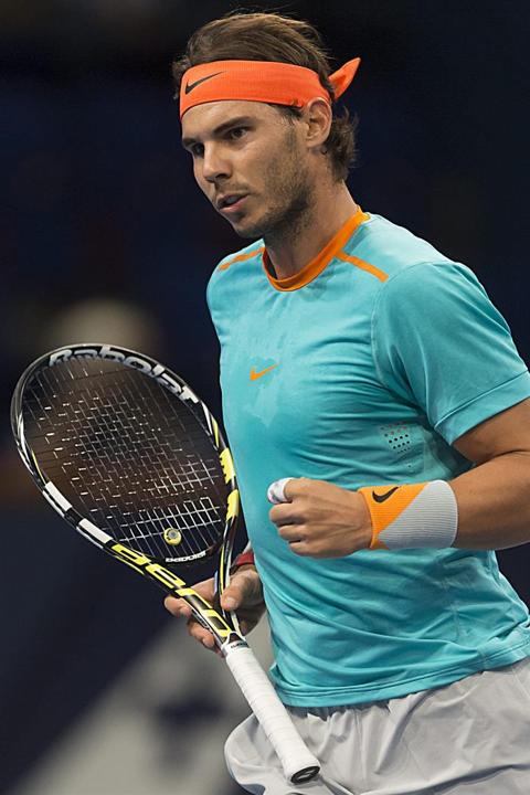Rafael Nadal vs Pierre-Hugues Herbert ATP Basilea 2014 Pict. 9