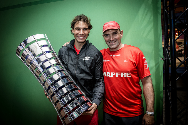 Rafael Nadal visit el Mapfre Volvo Ocean Race Pict. 12
