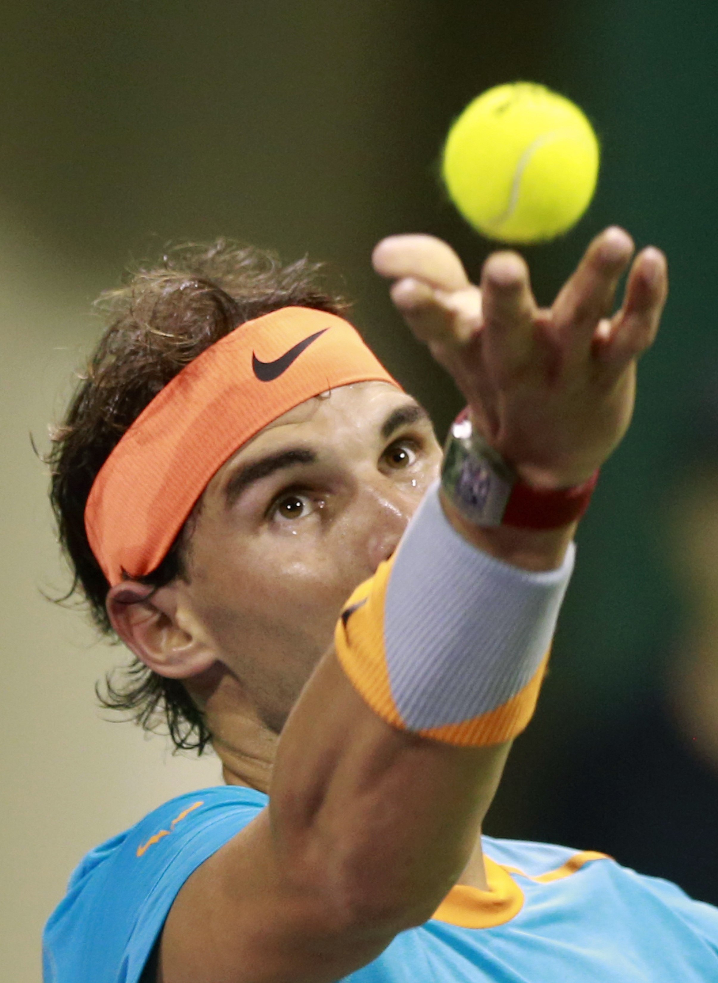 Rafael Nadal vs Michael Berrer ATP Doha 2015 Pict. 2