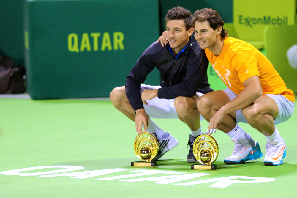 Nadal y Mnaco campeones del dobles de Doha 2015 Pict. 10