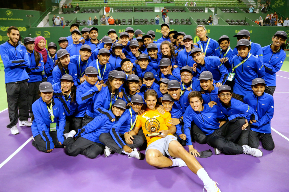 Nadal y Mnaco campeones del dobles de Doha 2015 Pict. 11