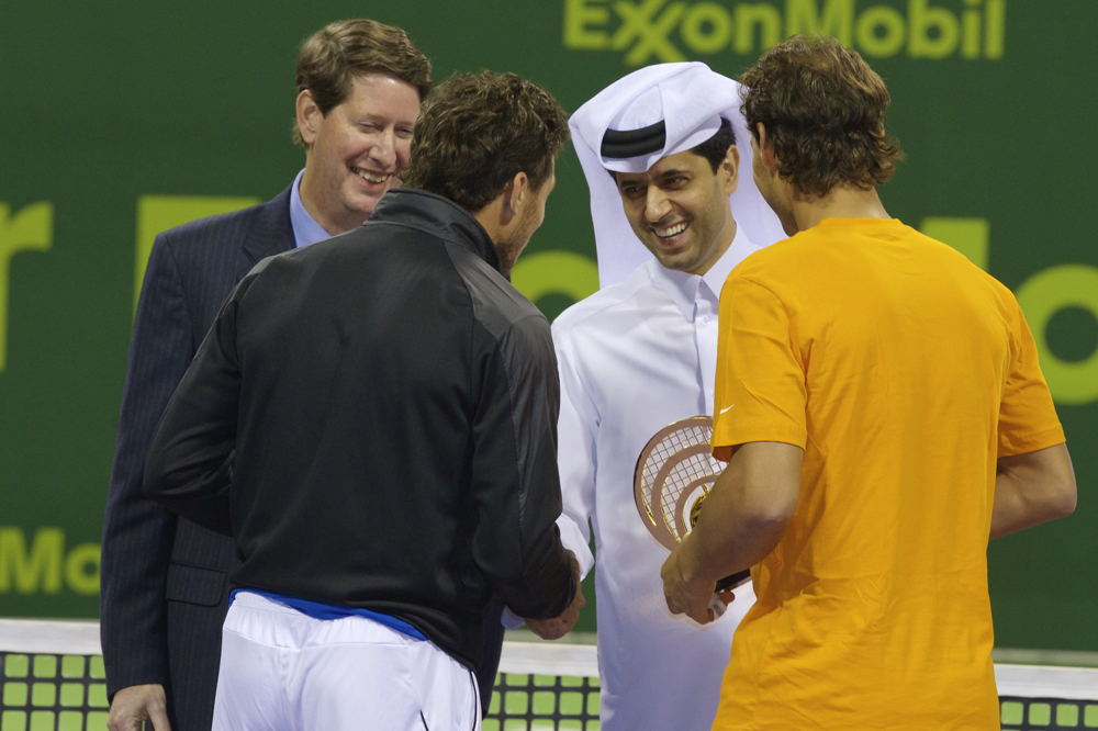 Nadal y Mnaco campeones del dobles de Doha 2015 Pict. 4