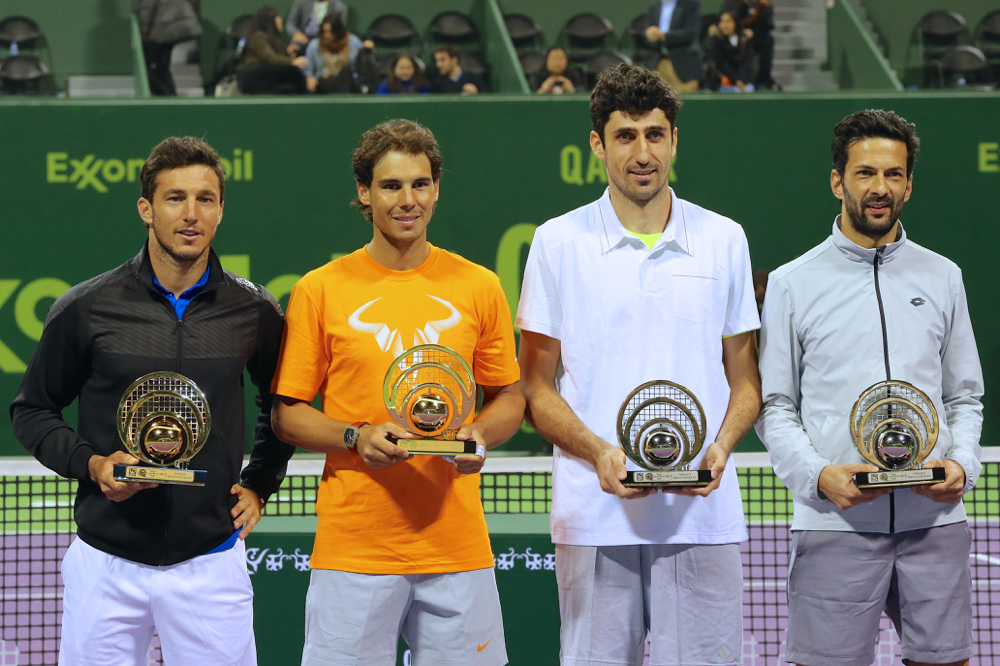 Nadal y Mnaco campeones del dobles de Doha 2015 Pict. 6