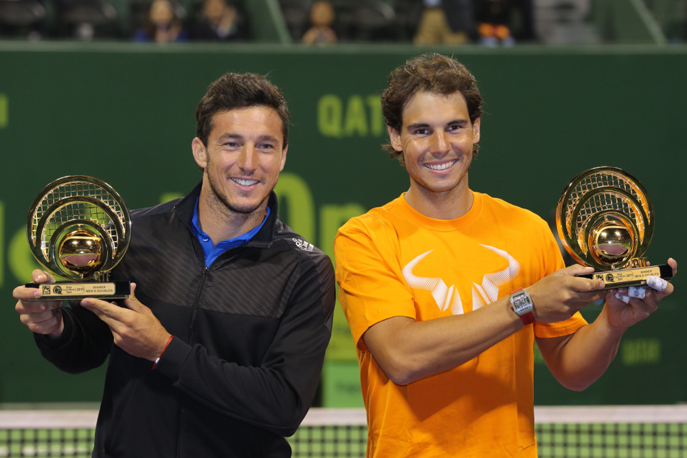 Nadal y Mnaco campeones del dobles de Doha 2015 Pict. 7