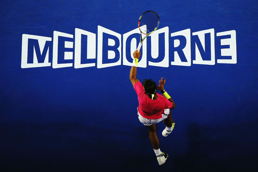 Rafael Nadal vs Tim Smyczek Open de Australia 2015 Pict. 31