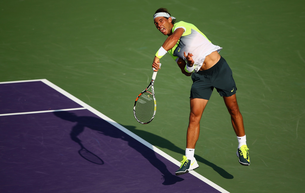 Rafa Nadal vs Nicols Almagro Masters Miami 2015 Pict. 1