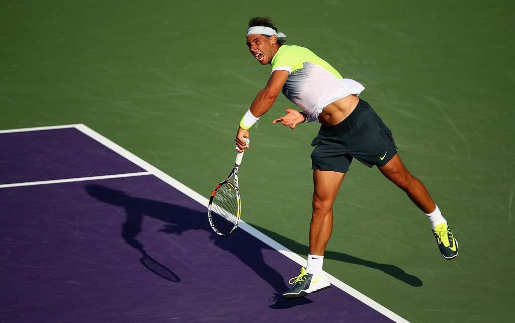 Rafa Nadal vs Nicols Almagro Masters Miami 2015 Pict. 4