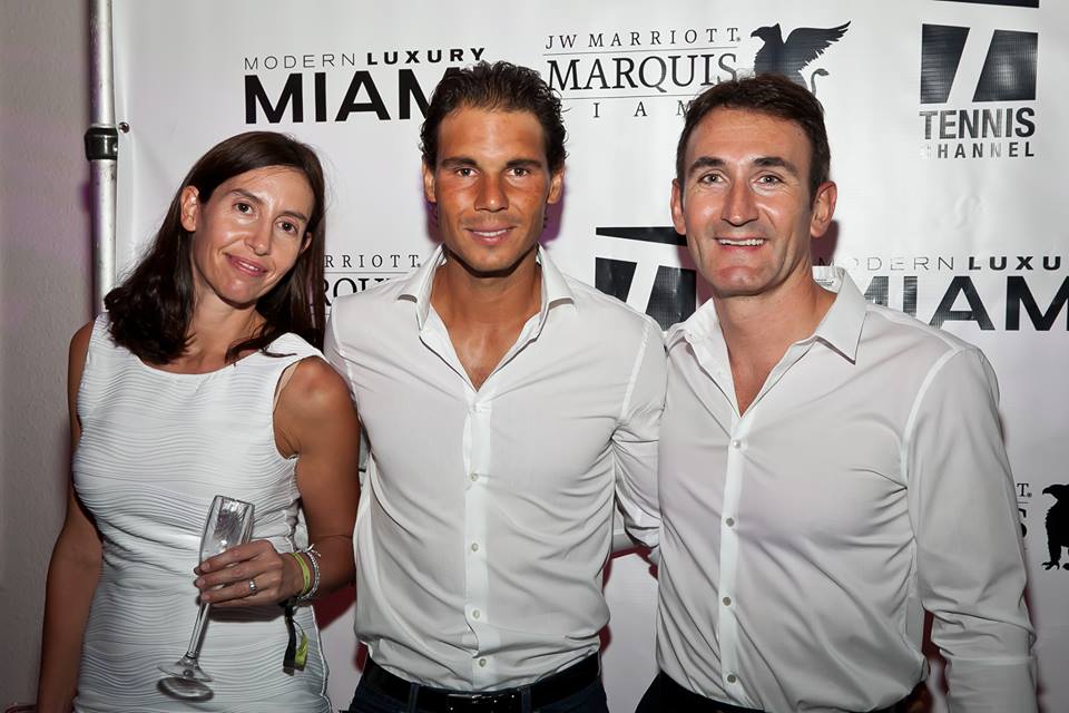 Rafael Nadal en la Fiesta de Jugadores del Masters Miami Pict. 3