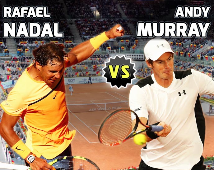 Nadal vs Murray en Madrid 2016