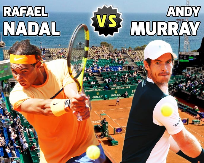Nadal vs Murray en Montecarlo 2016