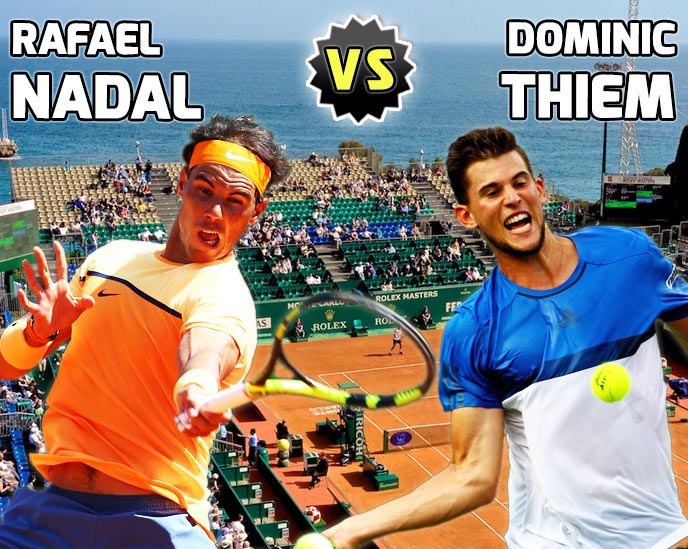 Nadal vs Thiem en Montecarlo 2016