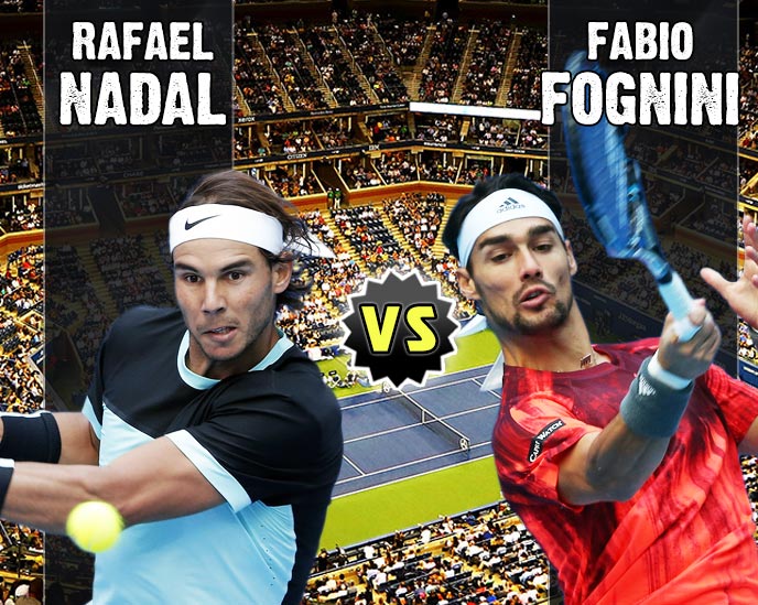 Nadal vs Fognini en Beijing 2015