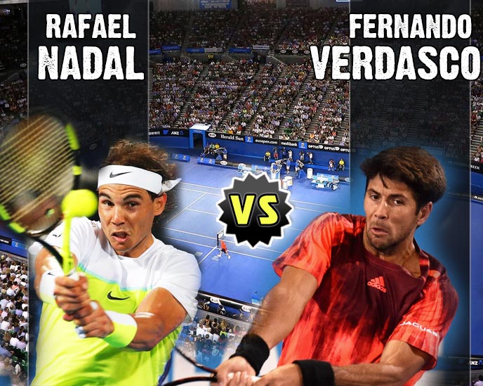 Nadal vs Verdasco en Australian Open 2016