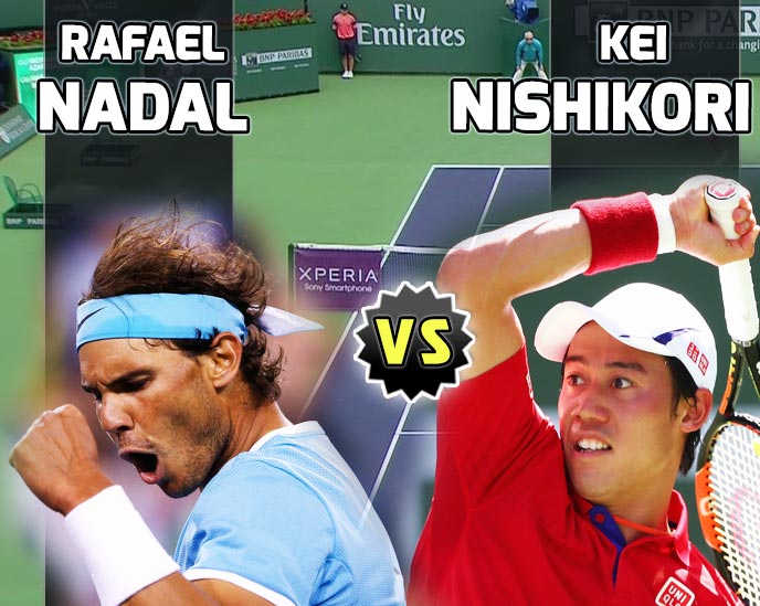 Nadal vs Nishikori en Indian Wells 2016