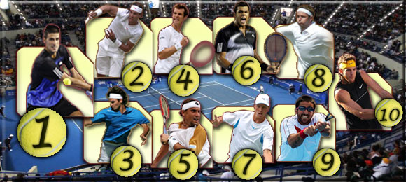 Ranking ATP Tenis Top Ten