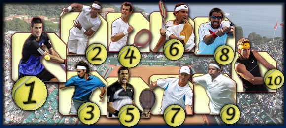 Ranking ATP Tenis Top Ten