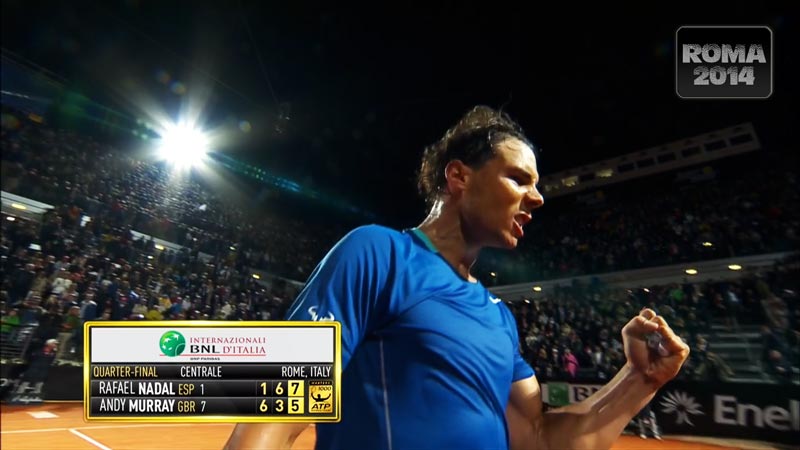 Nadal vs Murray Masters 1000 de Roma 2014