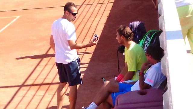 Rafa Nadal entrenando en Manacor - 23 de Julio de 2015 - Foto por Anuska