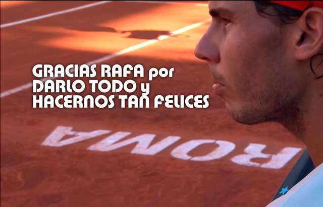 Felicidades Rafa