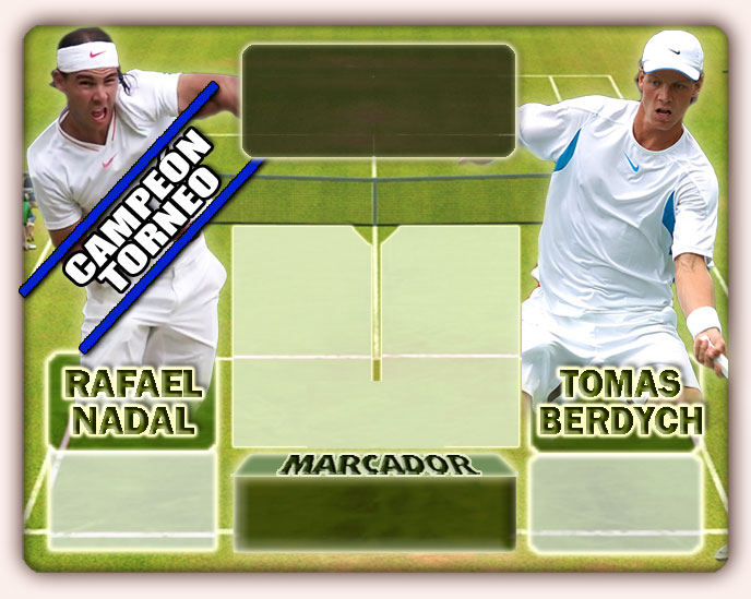 Nadal vs Berdych en Wimbledon 2010