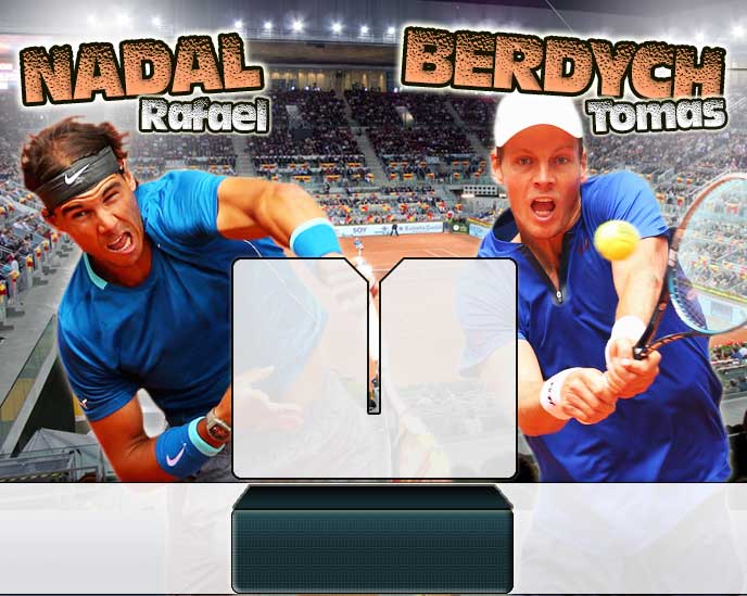 Nadal vs Berdych en Madrid 2014