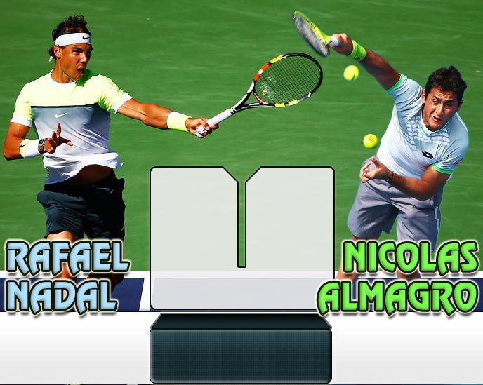 Nadal vs Almagro en Miami 2015