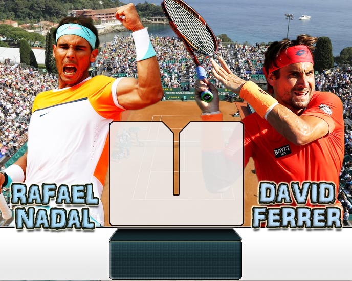 Nadal vs Ferrer en Montecarlo 2015