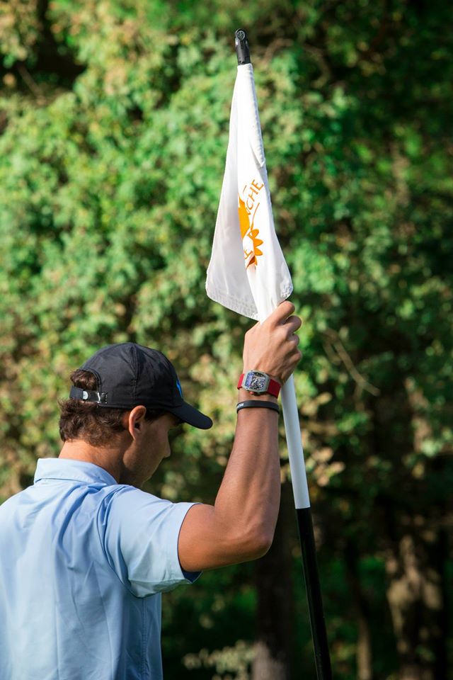 Rafa Nadal jugando al golf invitado por Richard Mille Pict. 5