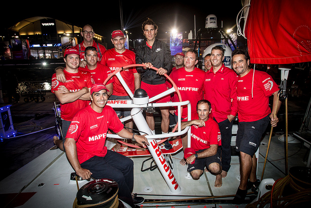 Rafael Nadal visit el Mapfre Volvo Ocean Race Pict. 11