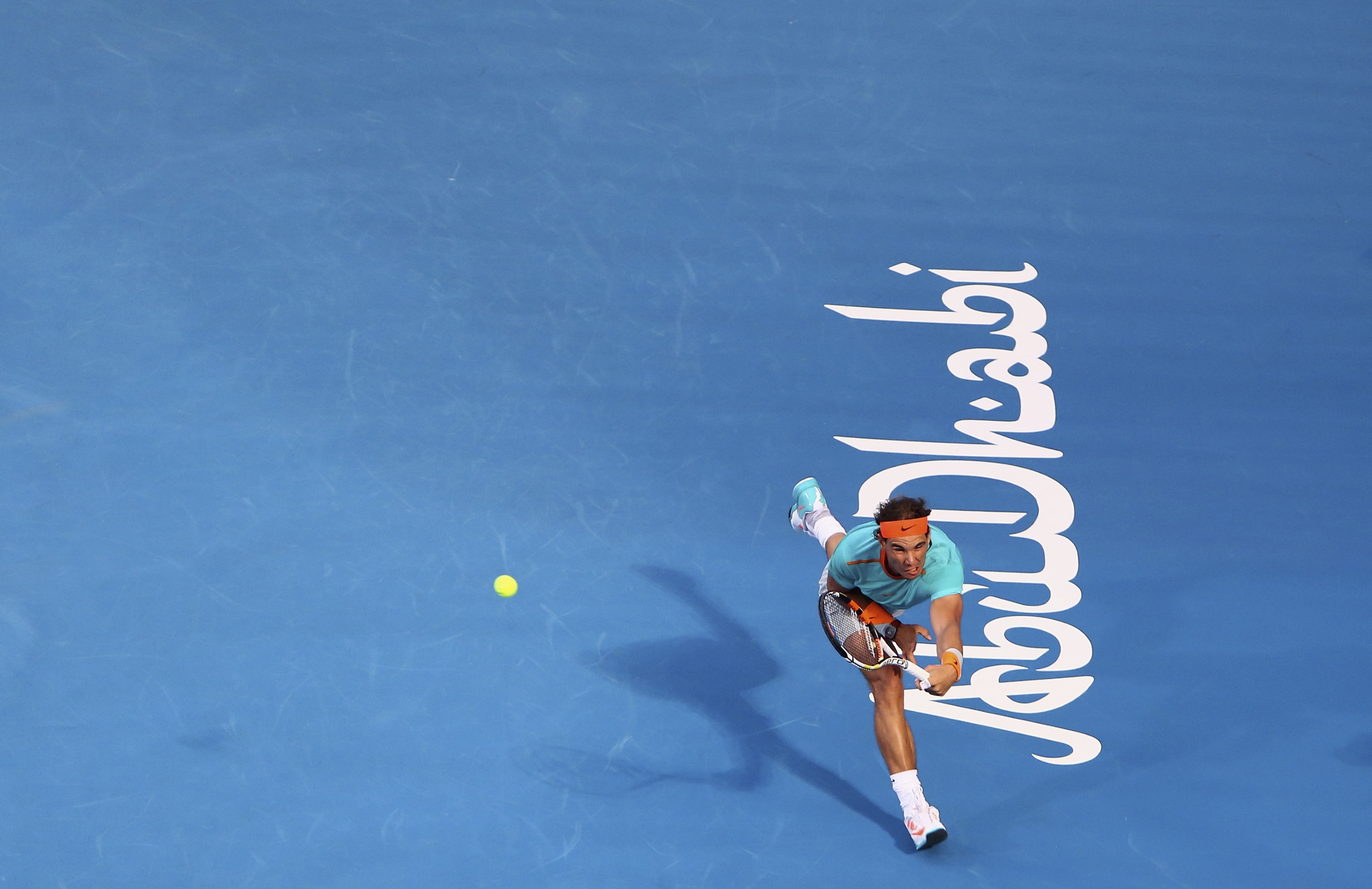 Rafael Nadal vs Stanislas Wawrinka Abu Dhabi 2015 Pict. 10