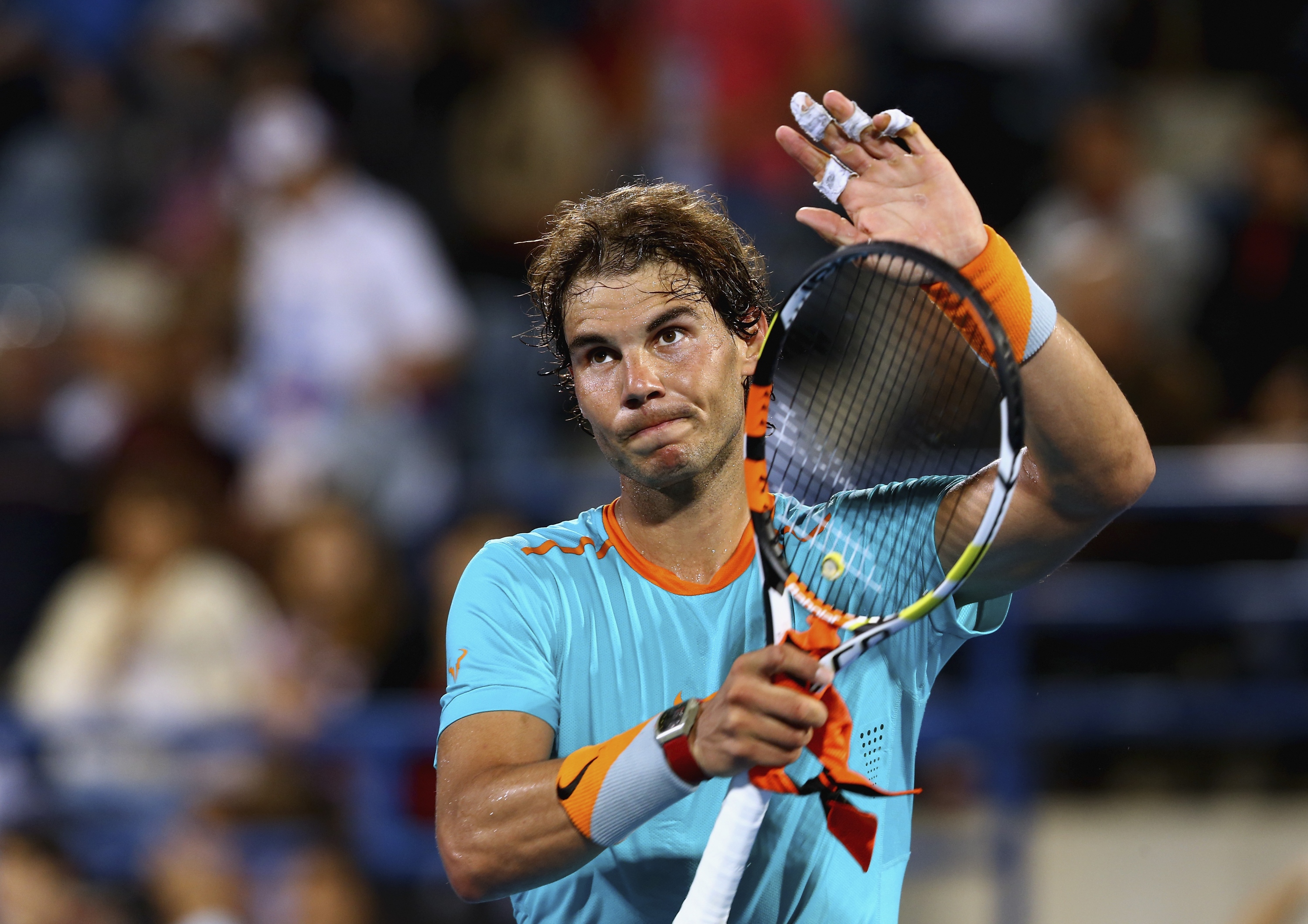 Rafael Nadal vs Stanislas Wawrinka Abu Dhabi 2015 Pict. 12