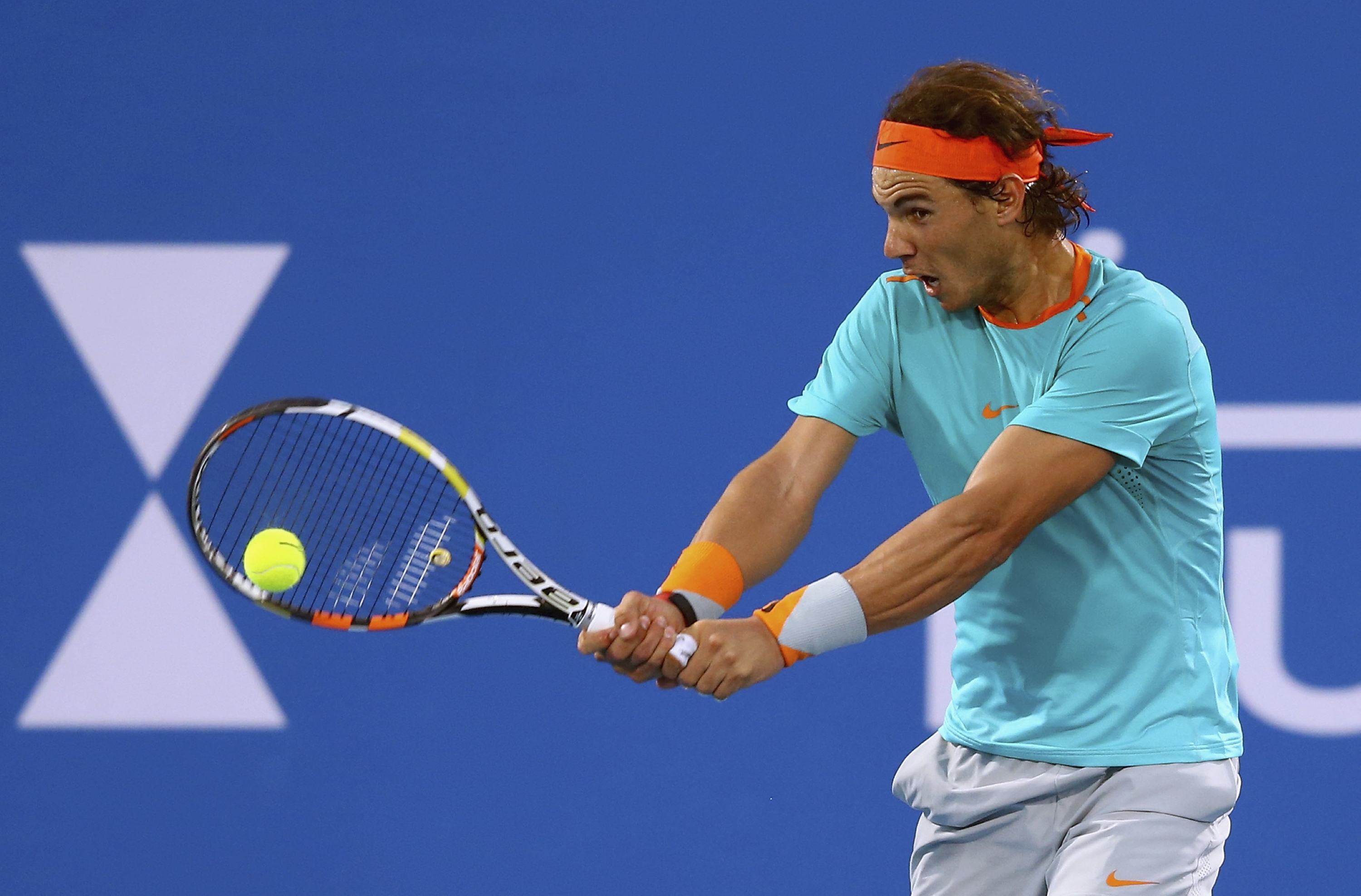 Rafael Nadal vs Stanislas Wawrinka Abu Dhabi 2015 Pict. 2