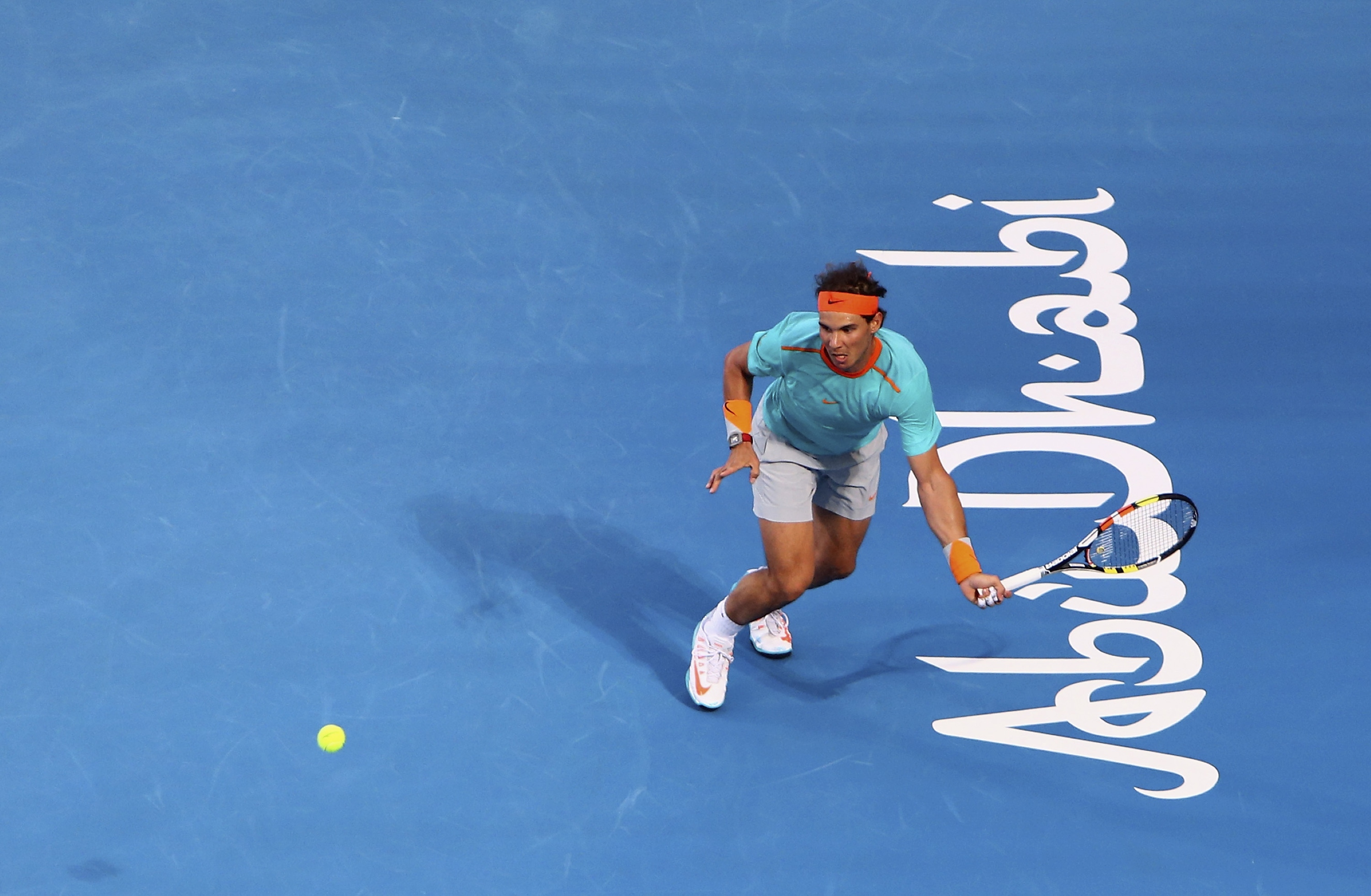 Rafael Nadal vs Stanislas Wawrinka Abu Dhabi 2015 Pict. 6
