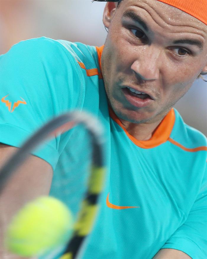 Rafael Nadal vs Stanislas Wawrinka Abu Dhabi 2015 Pict. 8