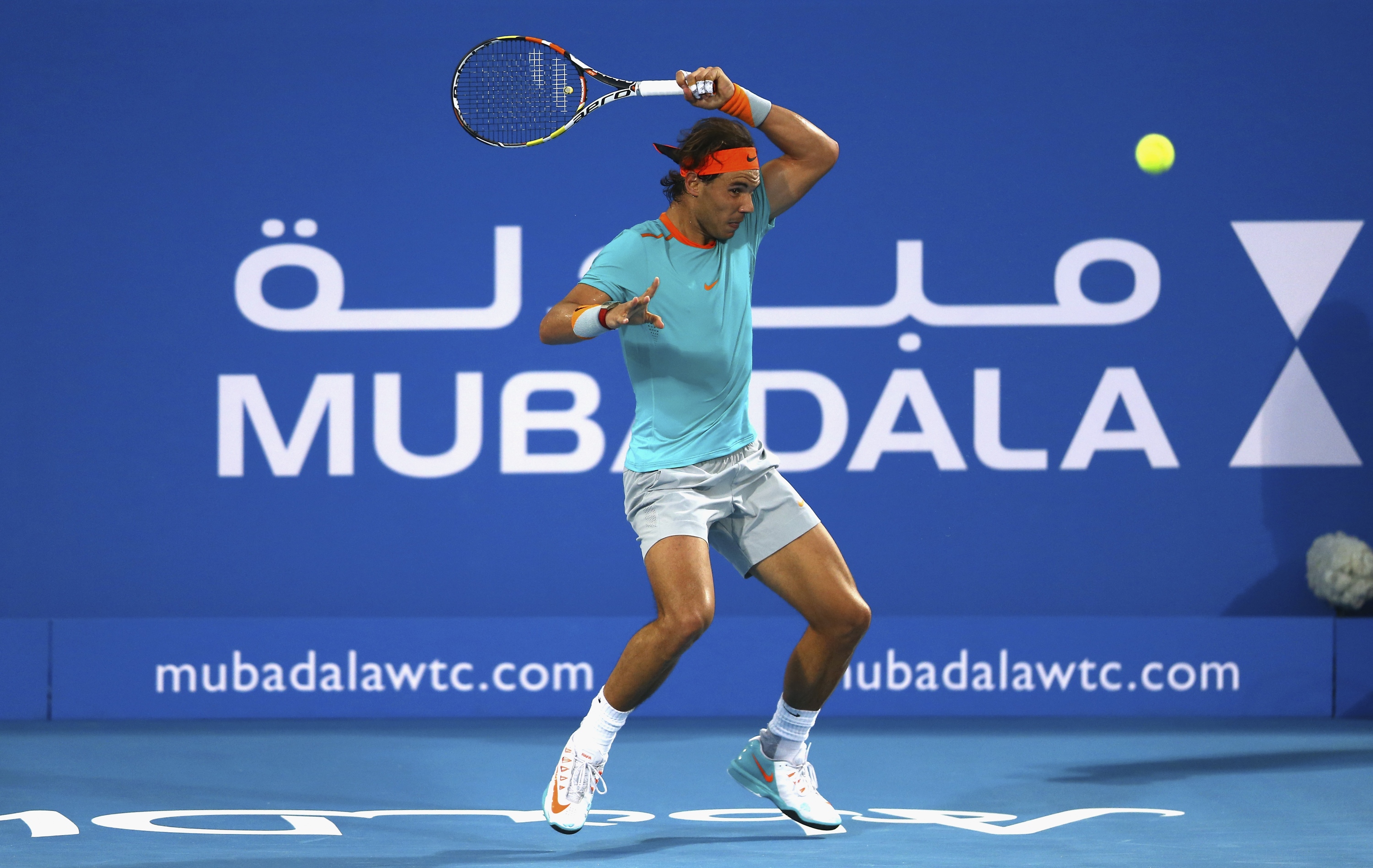 Rafael Nadal vs Stanislas Wawrinka Abu Dhabi 2015 Pict. 9