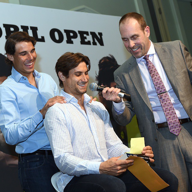 Nadal en la fiesta de jugadores del ATP Doha 2015 Pict. 5
