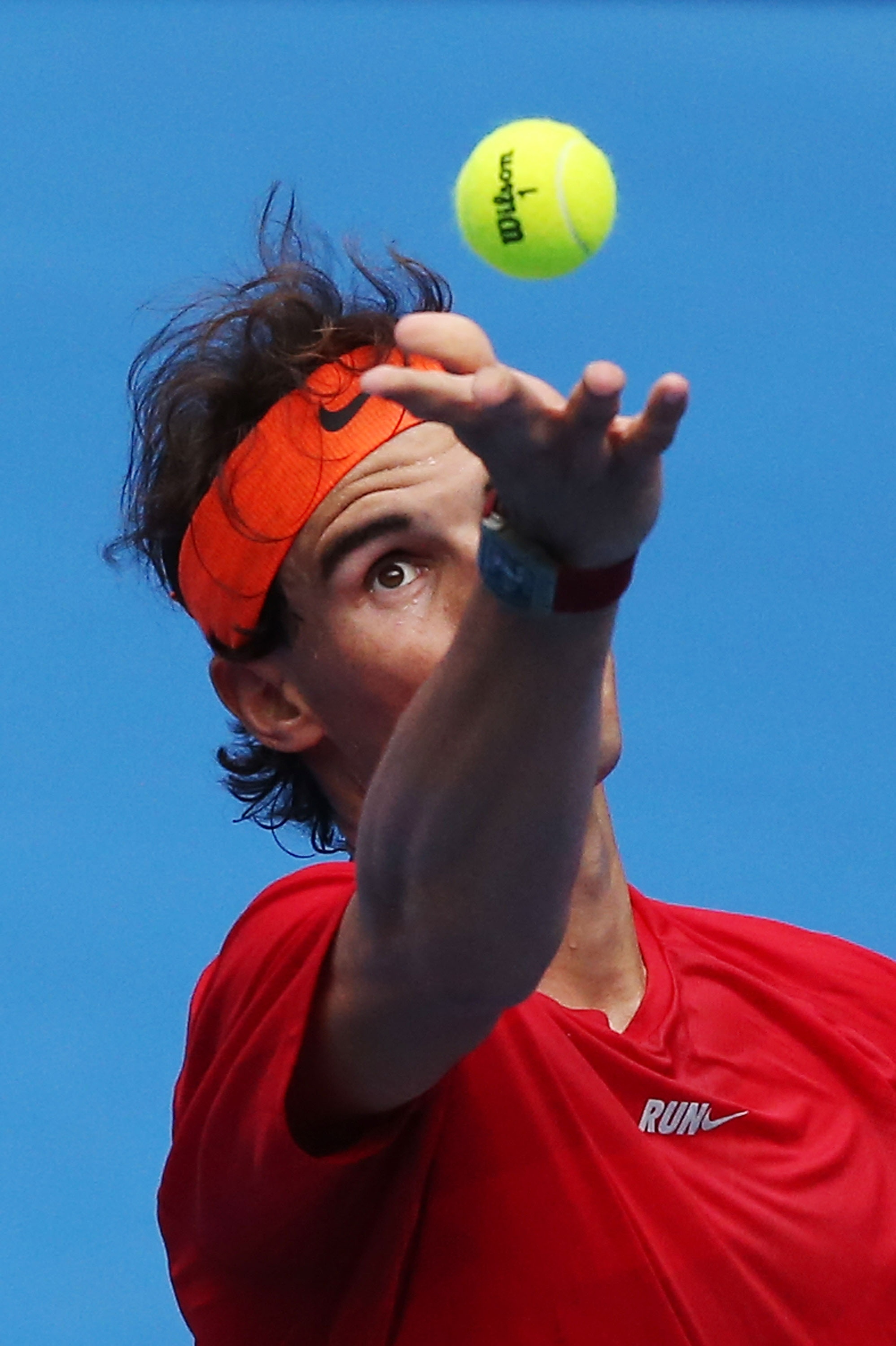 Entrenamiento de Nadal en Open Australia 2014 sesin jueves 15 Pict. 1