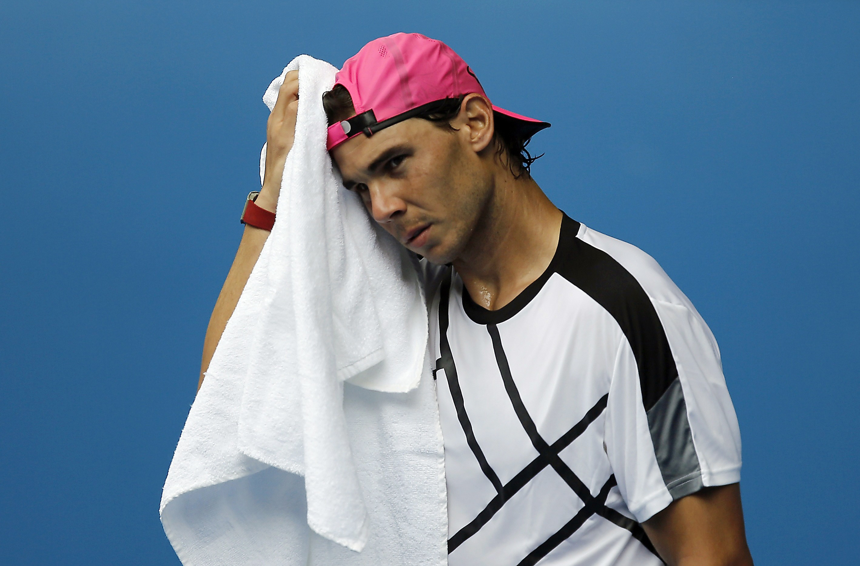Entrenamiento de Rafael Nadal al Open de Australia del domingo 18 Pict. 4