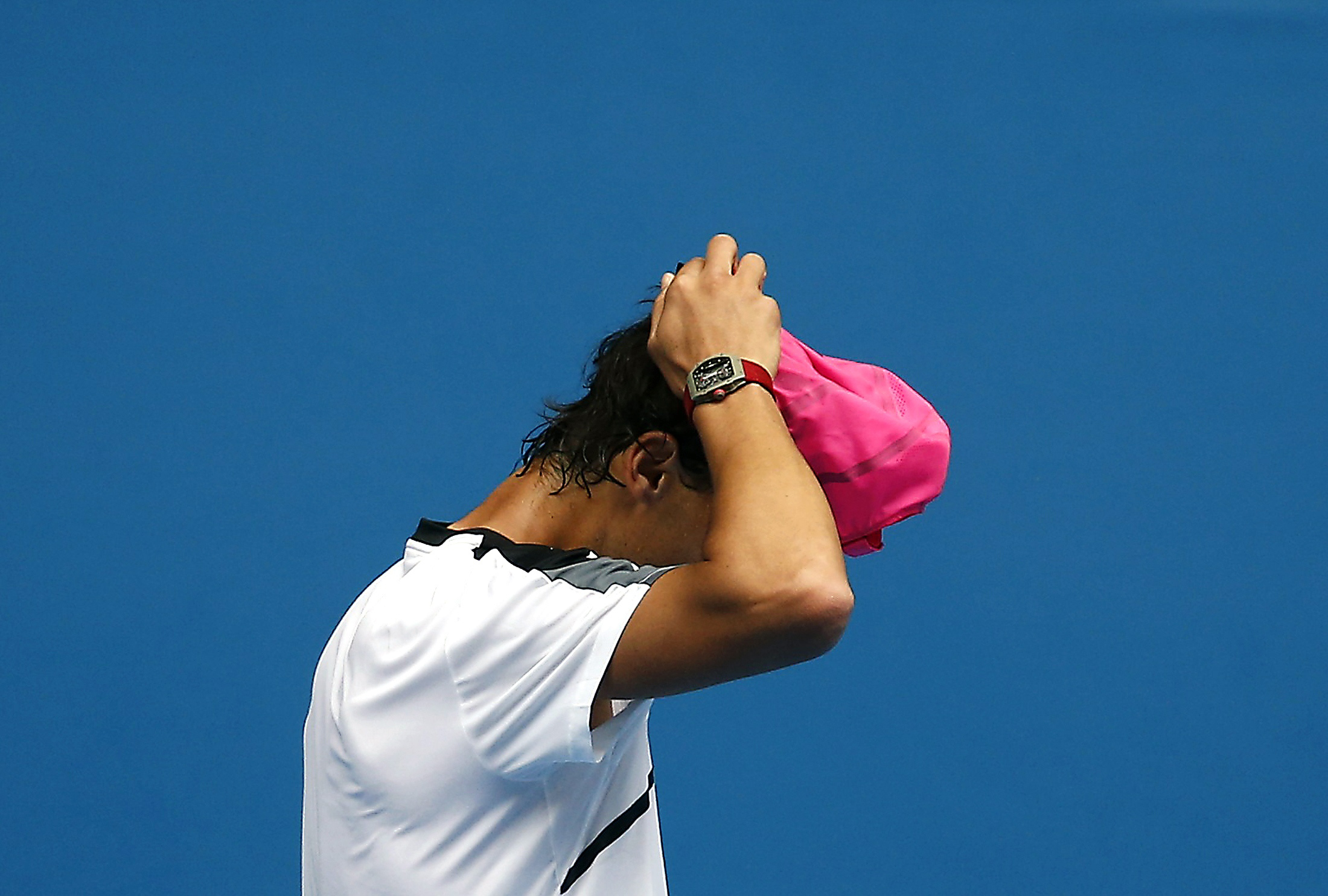 Entrenamiento de Rafael Nadal al Open de Australia del domingo 18 Pict. 8