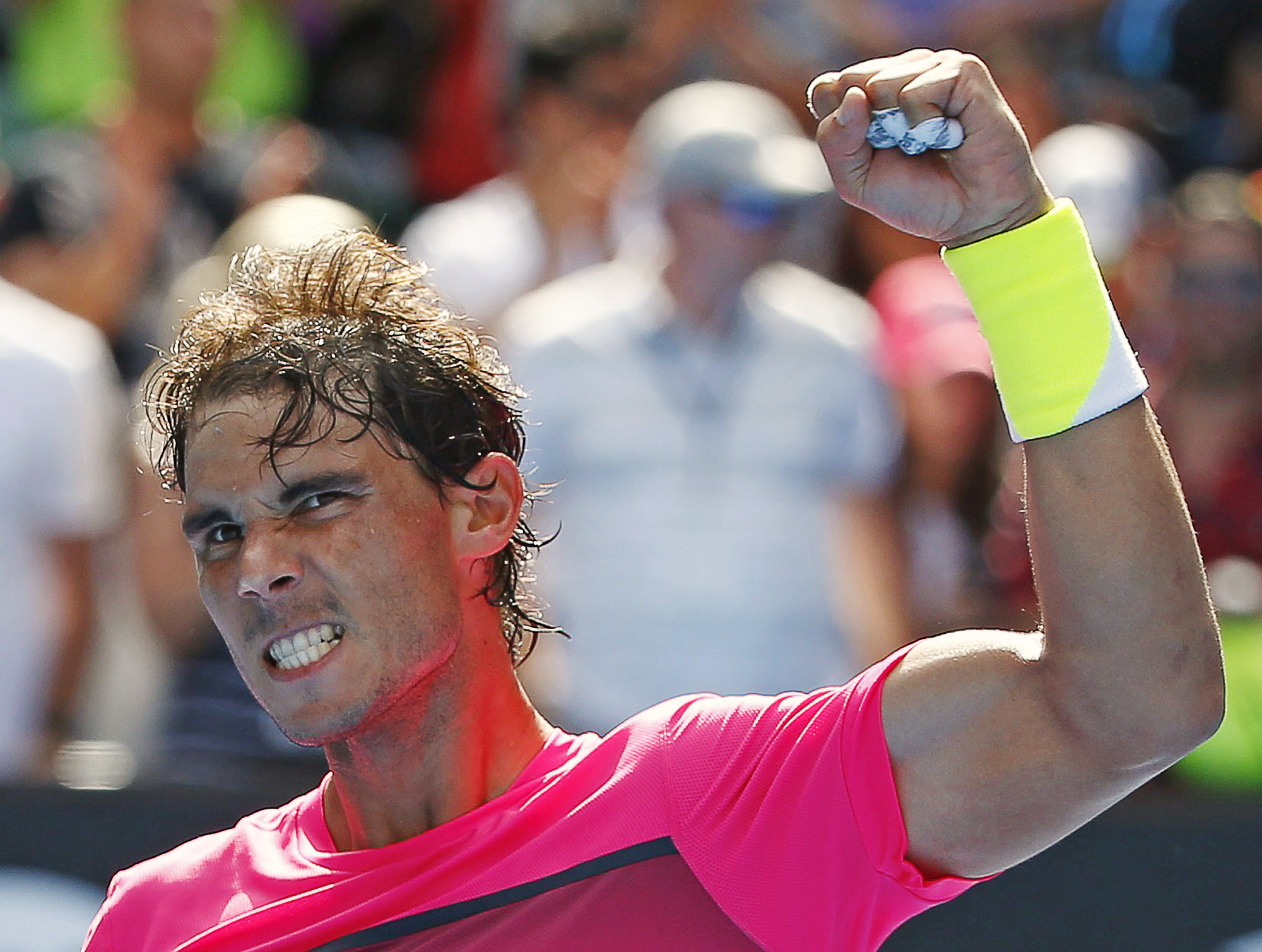 Rafael Nadal vs Mikhail Youzhny Open de Australia 2015 Pict. 18