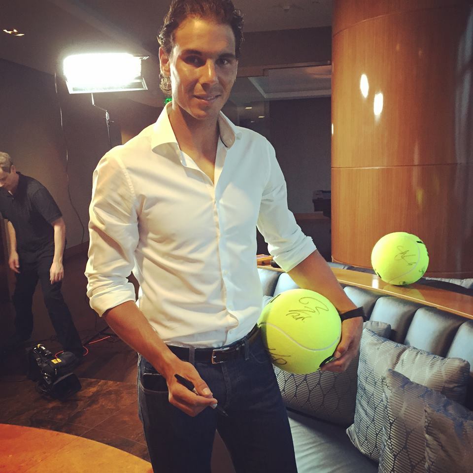 Rafael Nadal en la Fiesta de Jugadores del Masters Miami Pict. 1