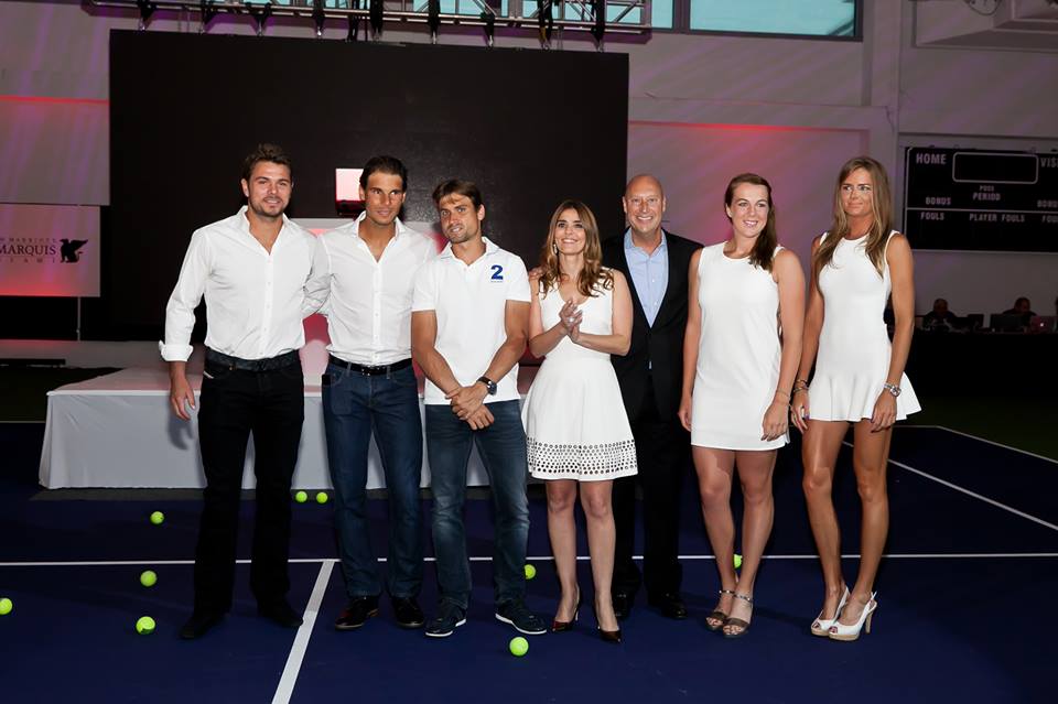 Rafael Nadal en la Fiesta de Jugadores del Masters Miami Pict. 6