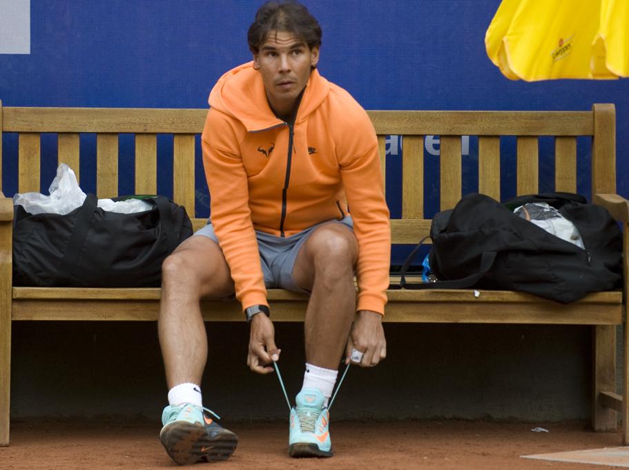 Primer entrenamiento de Rafa Nadal en el God Pict. 10