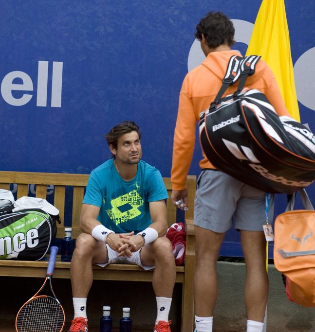 Primer entrenamiento de Rafa Nadal en el God Pict. 12