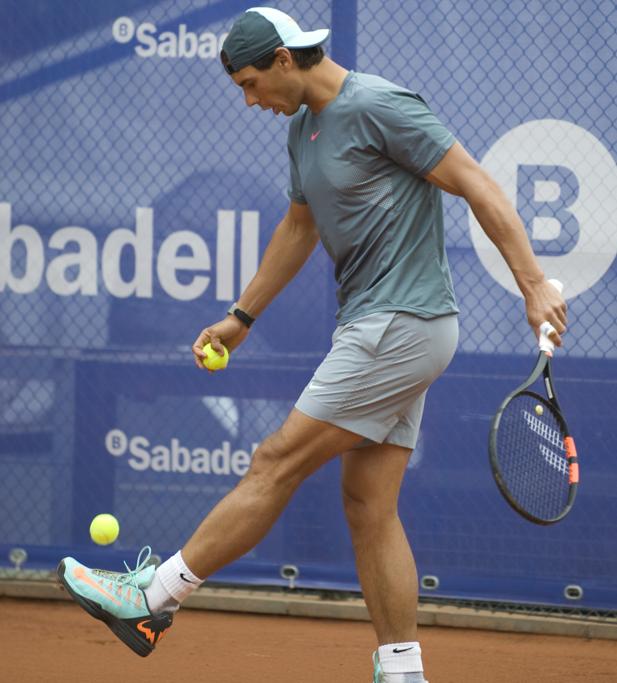 Primer entrenamiento de Rafa Nadal en el God Pict. 4