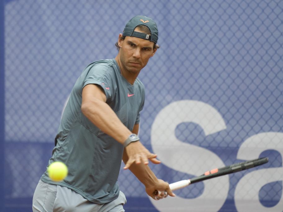 Primer entrenamiento de Rafa Nadal en el God Pict. 6