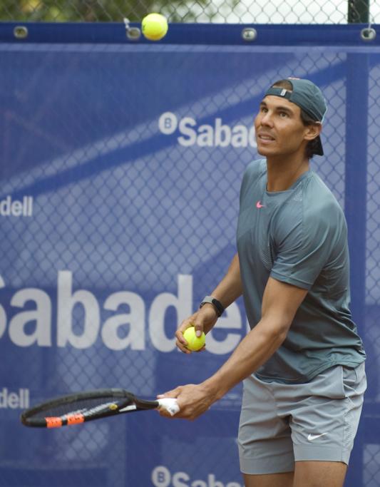 Primer entrenamiento de Rafa Nadal en el God Pict. 7