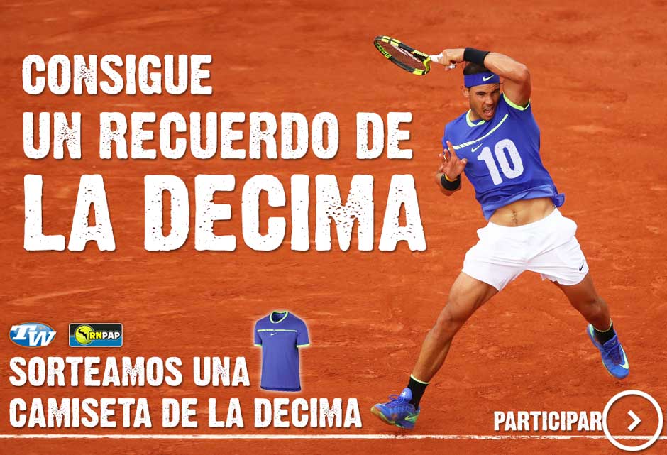 Sorteo de la camiseta de La Dcima de Rafa Nadal